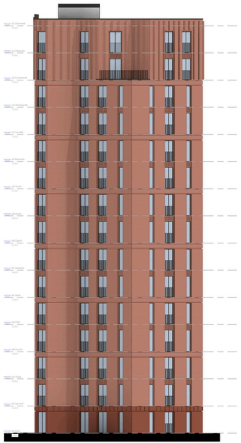 Proposed elevation